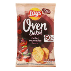Чипси картопляні запечені Grilled vegetables Oven Baked Lay's м/у 110г