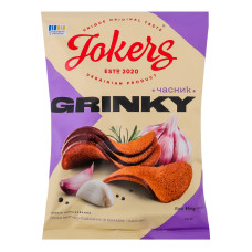 Грінки житньо-пшеничні Часник Jokers м/у 80г