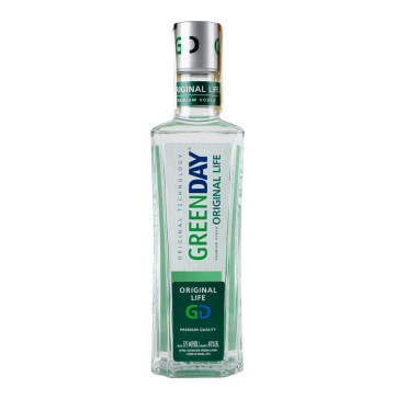 Горілка 375мл 40% Original Life Green Day пл