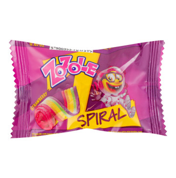 Цукерки желейні зі смаком полуниці Spiral Zozole м/у 19г
