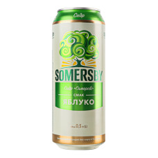 Сидр 0.5л 4.7% Яблуко Somersby з/б