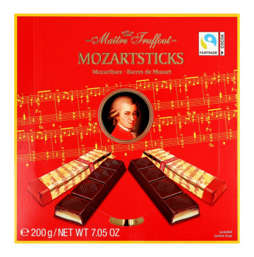 Цукерки з марципаном Mozartsticks Maitre Truffout к/у 200г