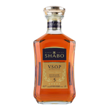 Коньяк Shabo 5 зірок VSOP 40% с/пл 500мл