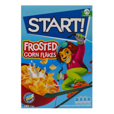 Пластівці кукурудзяні глазуровані Frosted Start! к/у 280г