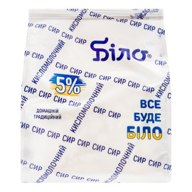 Сир кисломолочний 5% Біло м/у 350г