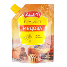 Гірчиця Медова Щедро д/п 120г