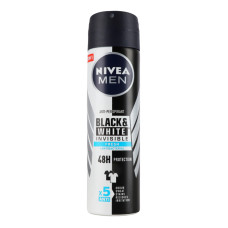 Антиперспірант Fresh Black&White Invisible Nivea Men 150мл