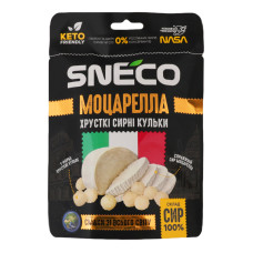Кульки сирні 20% хрусткі Моцарелла Sneco д/п 28г
