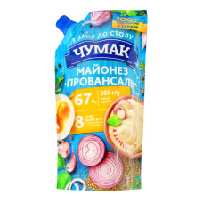 Майонез 67% Провансаль Чумак д/п 300г