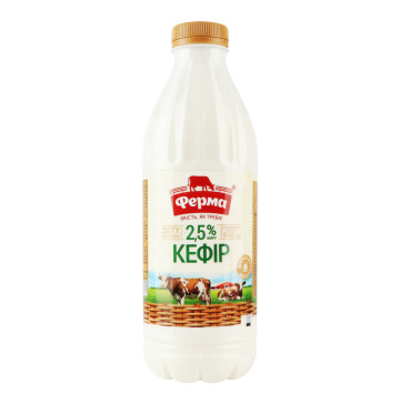 Кефір 2.5% Ферма п/пл 840г