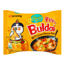 Локшина швидкого приготування з куркою та сиром Cheese hot Buldak м/у 140г