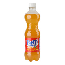 Напій безалкогольний сильногазований з підсолоджувачами Mandarin Zero sugar Fanta п/пл 500мл