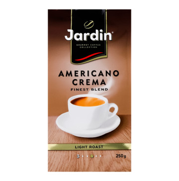 Кава натуральна смажена мелена Americano Crema Jardin в/у 250г