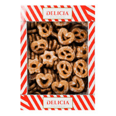 Пряники заварні в цукровій глазурі Баварські Delicia кг