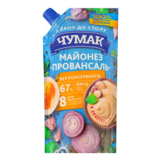 Майонез 67% Провансаль Чумак д/п 300г