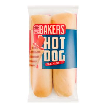 Булочка для французького хот-догу Good Bakers м/у 2х60г