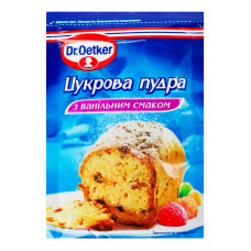 Пудра цукрова з ванільним смаком Dr.Oetker м/у 80г