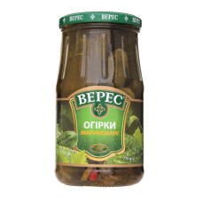 Огурцы маринованные Верес с/б 770г