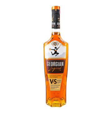 Бренді 0.5л 36% виноградний ординарний VS Select Georgian Legend пл