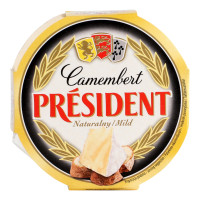 Сир 60% м'який Камамбер President к/у 120г
