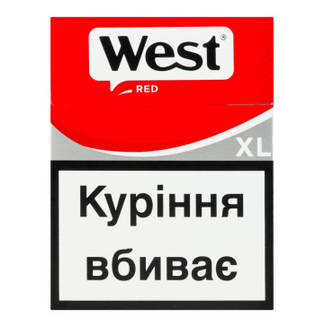 Сигарети з фільтром West Red XL 25шт