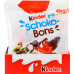Цукерки з молочного шоколаду з молочною начинкою та горіхами Schoko-Bons Kinder м/у 46г Цукерки з молочного шоколаду з молочною начинкою та горіхами Schoko-Bons Kinder м/у 46г