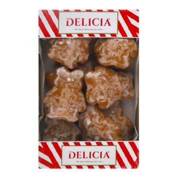 Пряники заварні Ведмедики Delicia к/у 300г