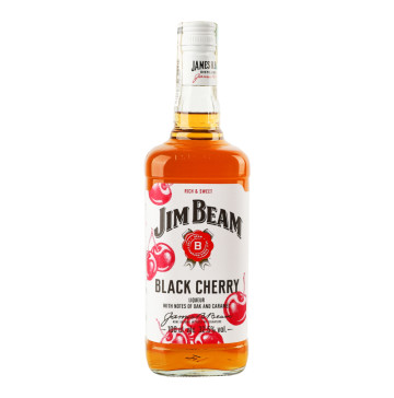 Лікер 1л 32.5% міцний Black Cherry Red Stag Jim Beam пл