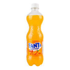 Напій безалкогольний сильногазований соковмісний Orange Zero Sugar Fanta п/пл 500мл