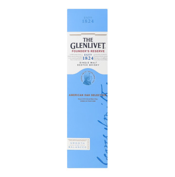 Віскі 0.5л 40% шотландське односолодове Founder's Reserve Glenlivet к/у