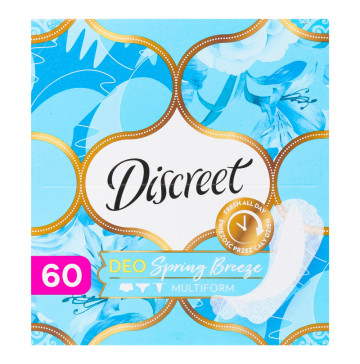 Прокладки щоденні Spring Breeze Deo Multiform Discreet 60шт