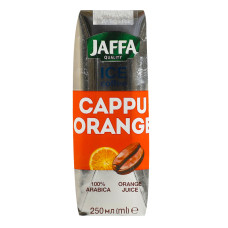 Напій кавовий з апельсиновим соком ультрапастеризований Капуоранж Ice coffee Jaffa т/п 250мл