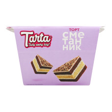 Торт бісквітний Сметанник Tarta к/у 290г