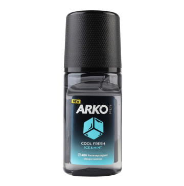 Антиперспірант кульковий Ice&Mint Cool Fresh Arko Men 50мл