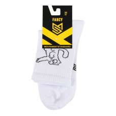 Шкарпетки MovementStandard Fancy №MS M0303S 29 38-41 білий