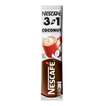 Напій кавовий розчинний Nescafe 3в1 Coconut м/у 13г