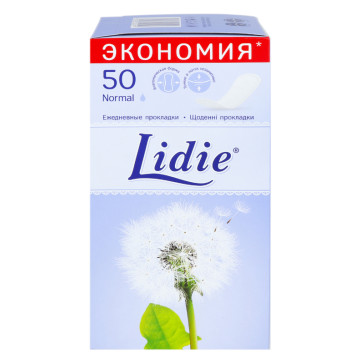 Прокладки щоденні Normal Lidie 50шт