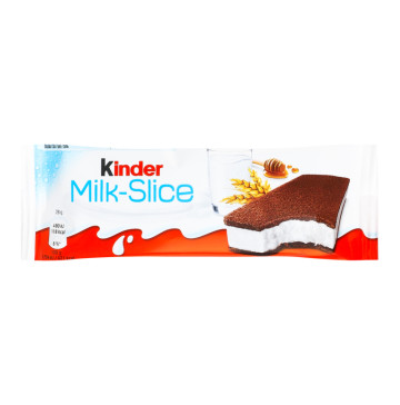 Тістечко бісквітне з молочною начинкою Milk-slice Kinder м/у 28г