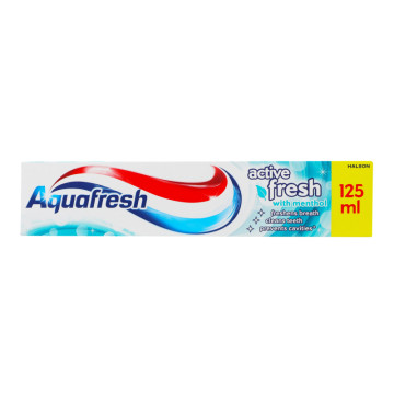 Паста зубна з фтором Заряд свіжості Aquafresh 125мл