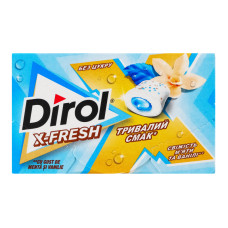 Гумка жувальна без цукру Свіжість м'яти та ванілі X-Fresh Dirol к/у 19.5г