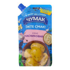 Соус Часниковий Чумак д/п 200г