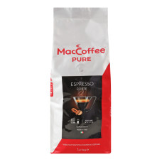 Кава натуральна смажена в зернах Espresso Forte Pure MacCoffee м/у 1кг