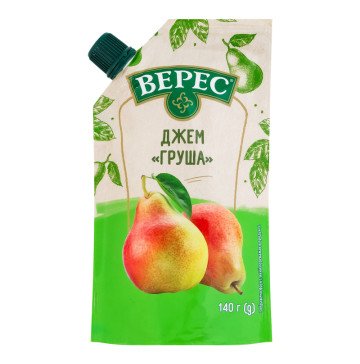 Джем нестерилізований Груша Верес д/п 140г