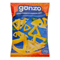 Трикутники кукурудзяні зі смаком сиру Gonzo м/у 40г