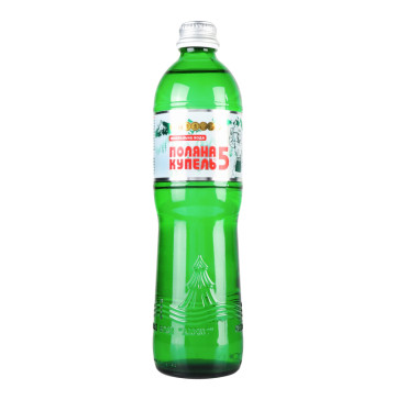 Вода мінеральна сильногазована Поляна Купель 5 с/пл 0.5л