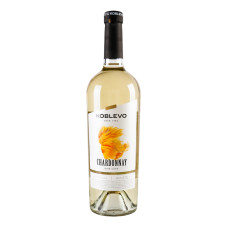 Вино 0.75л 9.5-14% біле сухе Chardonnay Koblevo пл