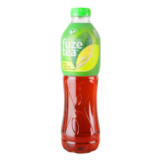 Чай холодний чорний зі смаком лимона та лемонграса Fuzetea п/пл 1л