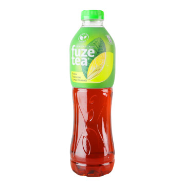 Чай холодний чорний зі смаком лимона та лемонграса Fuzetea п/пл 1л