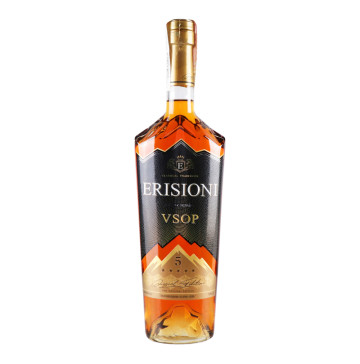 Коньяк 0.5л 40% ординарний 5 зірок VSOP Erisioni пл