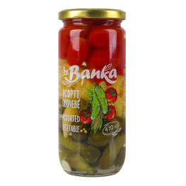 Асорті овочеве пастеризоване Тріо the Banka с/б 470г